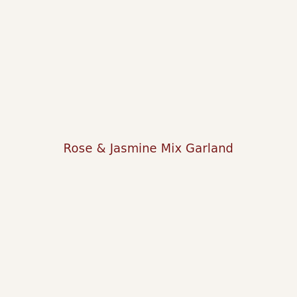 Rose & Jasmine Mix Garland